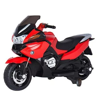 Детский электромобиль мотоцикл BMW R1200RT Red 12V (HZB-118-RED)