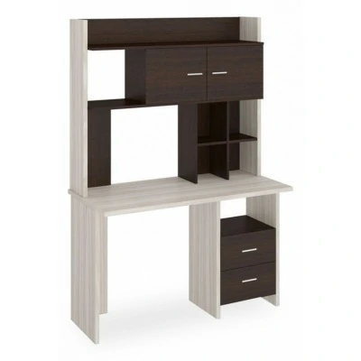 Стол компьютерный Домино Lite СКЛ-Прям120+НКЛХ-120 MER_SKL-Pryam120-NKLH-120_KV