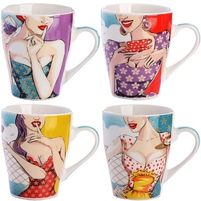 Кружка 340 мл Beauty Woman LORAINE (31229)