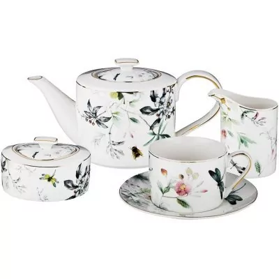 Чайный сервиз lefard "стрекоза" на 6пер. 15пр. 900/300/200/250 мл (275-1011) 