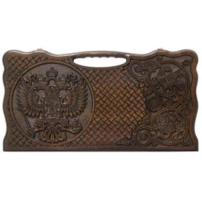 Нарды резные "Герб РФ", Haleyan (28796)