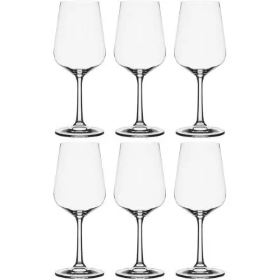 Набор бокалов для вина из 6 шт. "dora / strix" 450 мл высота=23 см Crystalite Bohemia (D-669-192)