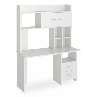 Стол компьютерный Нельсон Lite СКЛ-Прям130+НКЛХ-130 MER_SKL-Pryam130-NKLH-130_BE