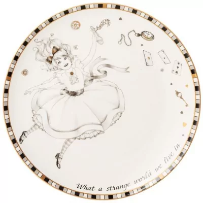 Тарелка закусочная lefard "wonderland" 20 см (590-531) 