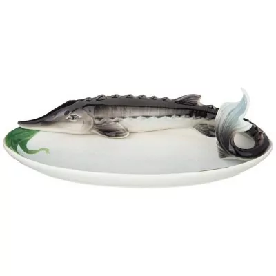 Блюдо овальное lefard осётр...