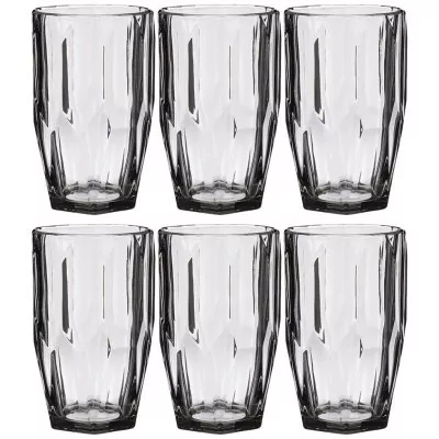 Набор стаканов "рока" 6шт. серия "muza color" 350 мл высота=13 см. Lefard (D-694-030) 