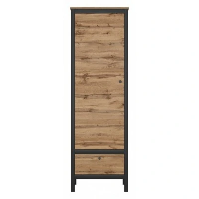 Шкаф для белья Лофт REG1D1S BRW_70003742