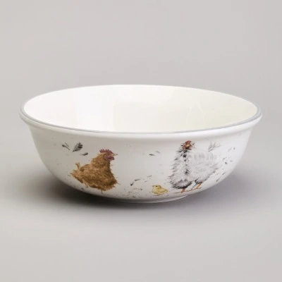 Салатник lefard "funny hens" 21,5*7,5 см 1200 мл (358-2306) 