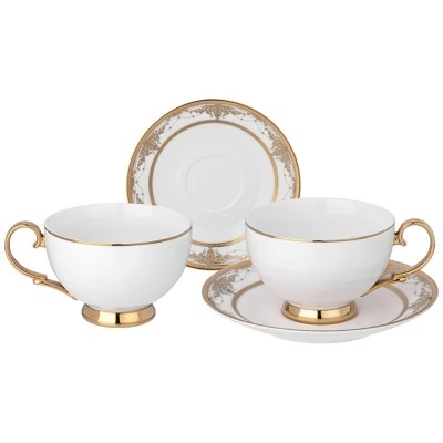 Чайный набор lefard "дворец" на 2 пер. 4 пр. 250 мл (115-374) 