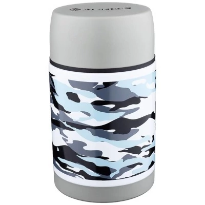 Термос agness с широким гор...