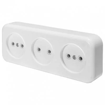 Розетка без заземления Stek...