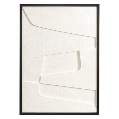 Панно декоративное с эффектом 3d minimalism, с черной рамой, 50х70 см (76493)