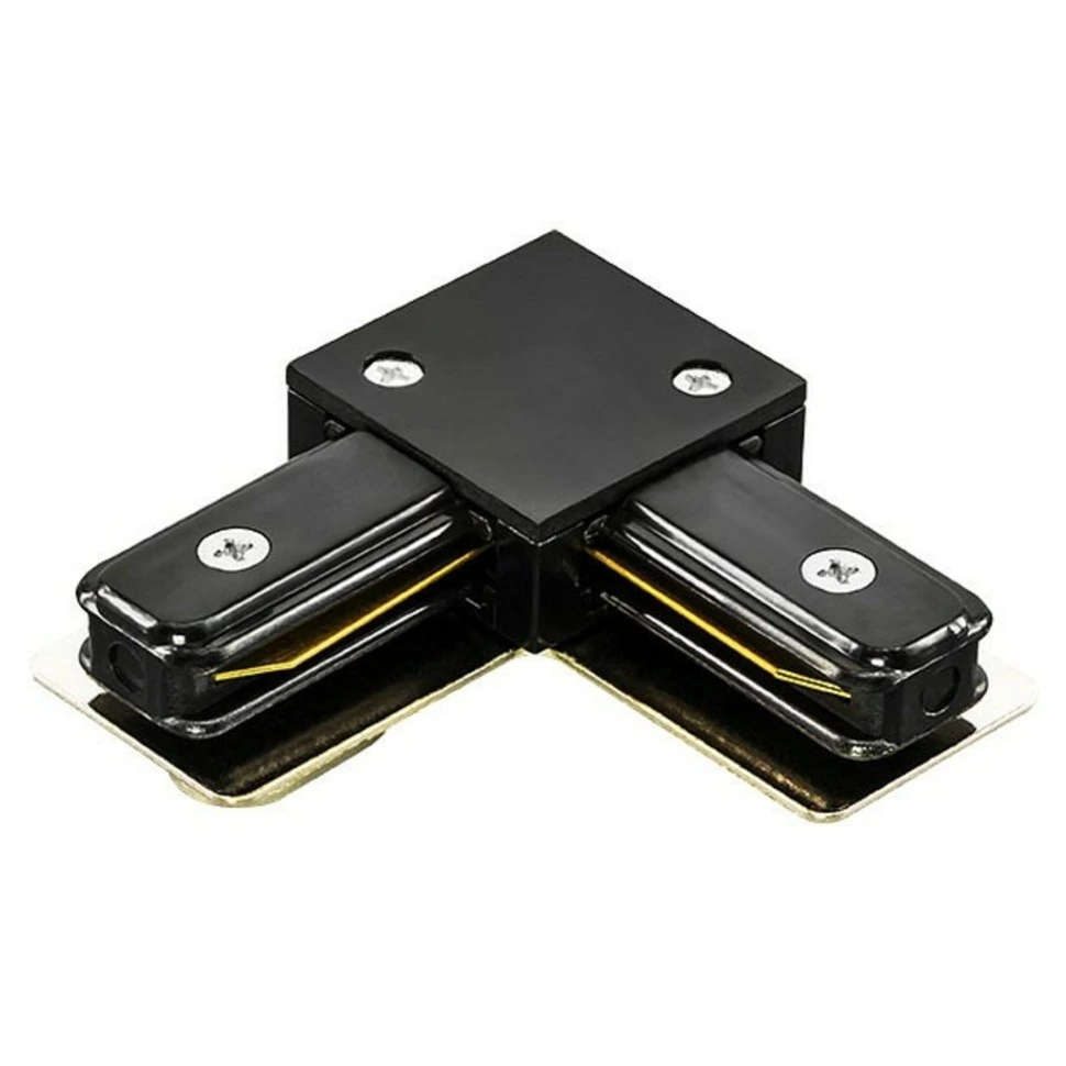 Фото Соединитель с токопроводом угловой L-образный для треков Lightstar Barra 502127 LS_502127 - интернет-магазин МегаТерем в Москве