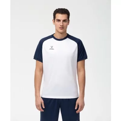 Футболка игровая JOGEL CAMP Reglan Jersey, белый/темно-синий (701731)