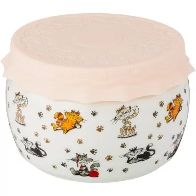 Банка с силиконовой крышкой lefard "веселые друзья" 500 мл (359-576) 