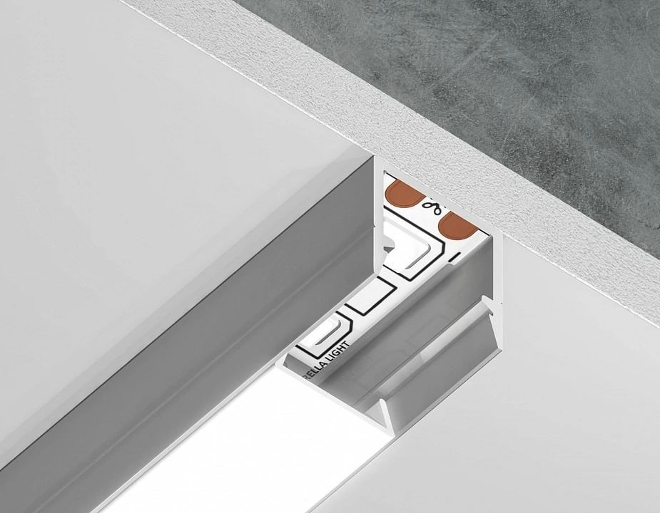 Фото Профиль накладной Ambrella Light GP GP1650AL AMBR_GP1650AL - интернет-магазин МегаТерем в Москве
