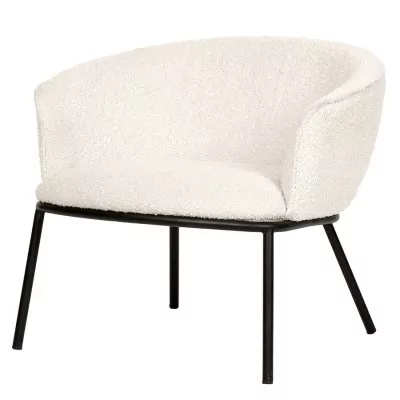 Лаунж-кресло paal, букле, бежевое (76876)