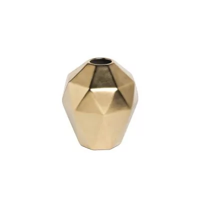 Ваза керамическая цвет золотой d17*19см (TT-00002795)