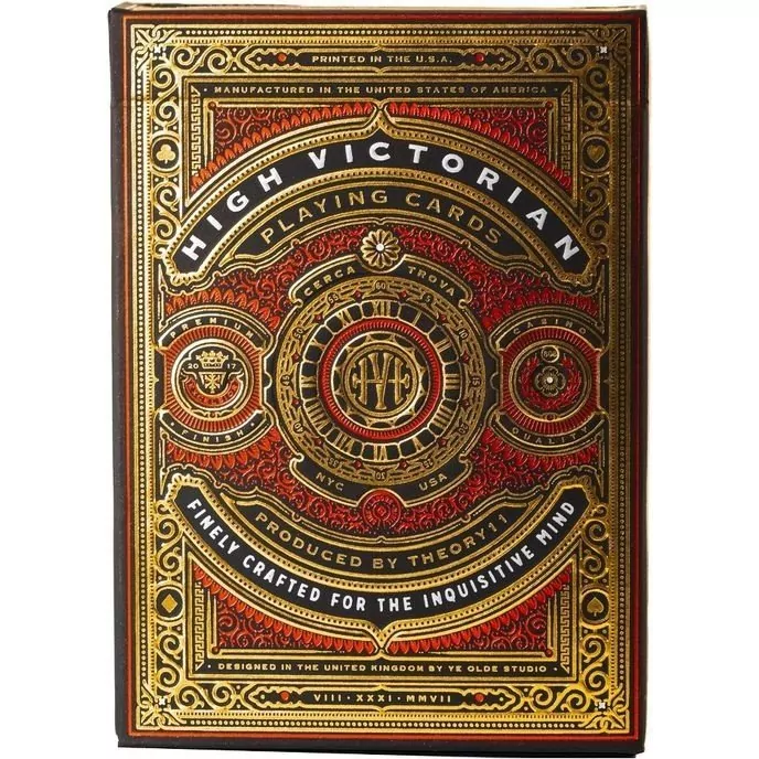 Фото Карты High Victorian red (30468) - интернет-магазин МегаТерем в Москве