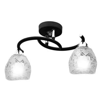 Накладной светильник IDLamp 381 381/2PF-Blackchrome ID_381_2PF-Blackchrome
