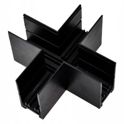 Соединитель X-образный для треков накладных Aployt Magnetic track 220 APL.0283.00.04 AP_APL.0283.00.04
