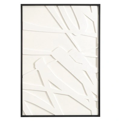 Панно декоративное с эффектом 3d minimalism, с черной рамой, 70х100 см (76497)