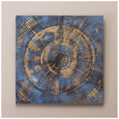 Комплект из 2-х картин золо...