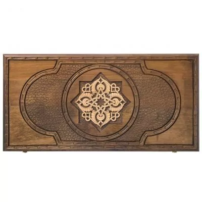 Нарды резные "Золотой Узор 1", Mirzoyan (28770)