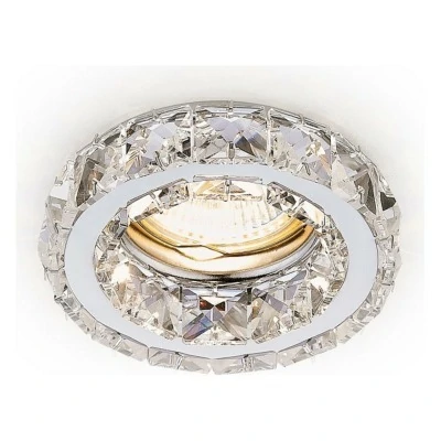 Встраиваемый светильник Ambrella Light Crystal K112 K112 CL/CH AMBR_K112_CL_CH