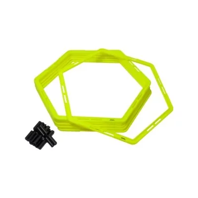 Набор шестиугольных напольных обручей JOGEL Agility Hoops JA-216, 6 шт. (766112)