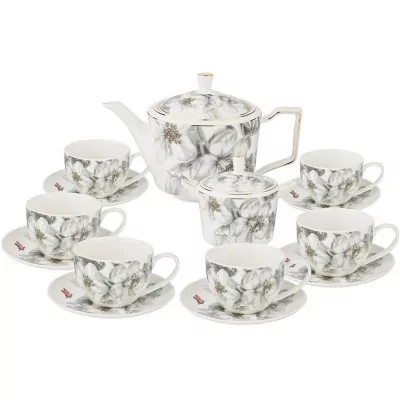 Чайный сервиз lefard "райские яблочки" 14 предметов (275-1143) 