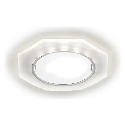 Встраиваемый светильник Ambrella Light G G216 CH/WH AMBR_G216_CH_WH