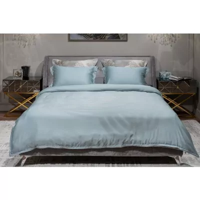 Пододеяльник тенсель бирюзо...