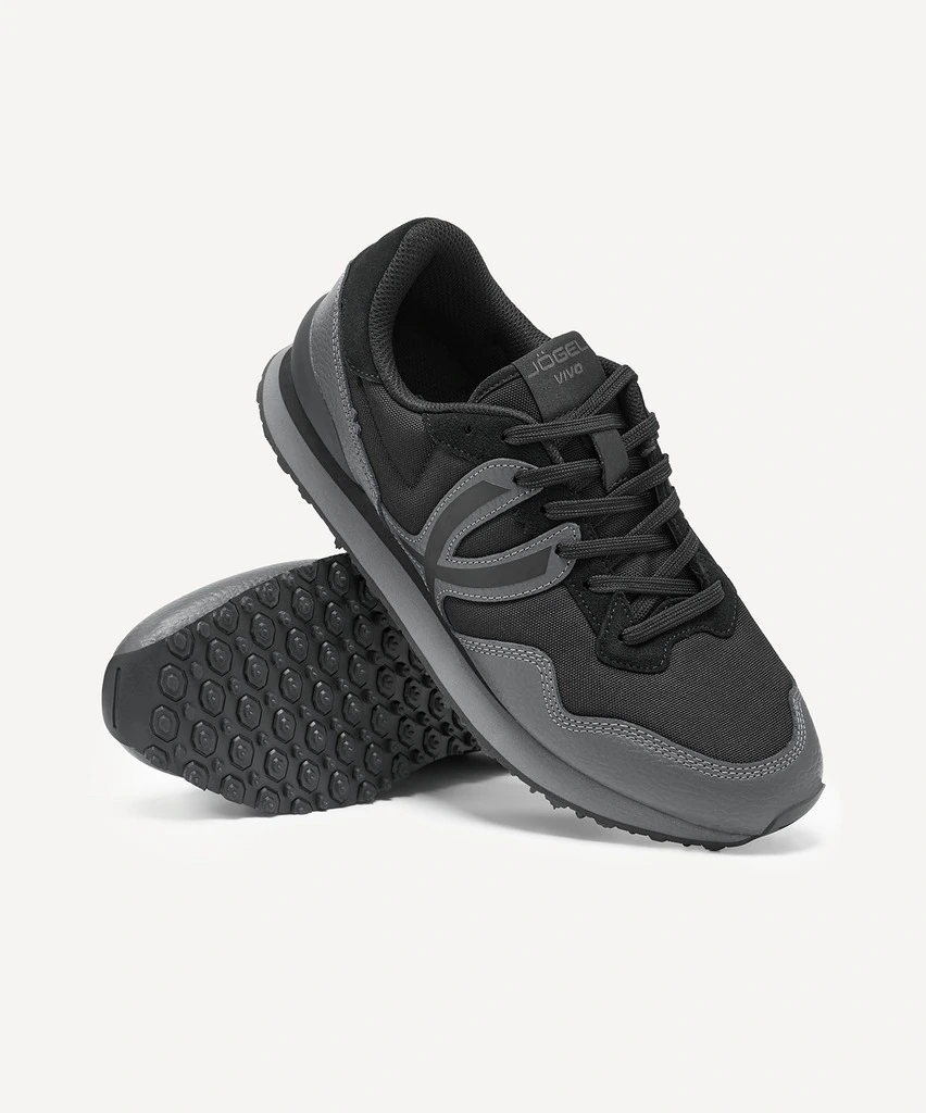 Фото Кроссовки спортивные JOGEL Vivo, черный/серый (2131004) - интернет-магазин МегаТерем в Москве