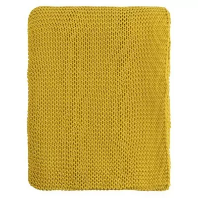 Плед из хлопка жемчужной вя...