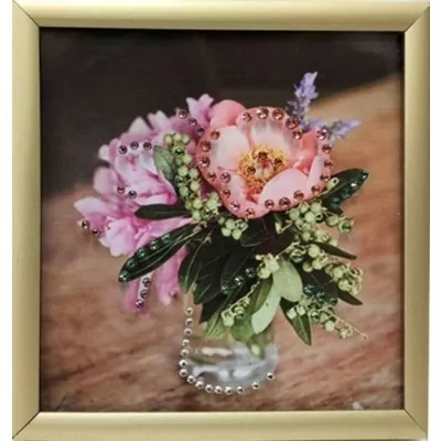 Картина Летний дар с кристаллами Swarovski (2197)