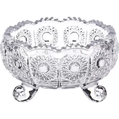 Конфетница "muza crystal" диаметр=11 см. высота=7 см. Lefard (195-130)