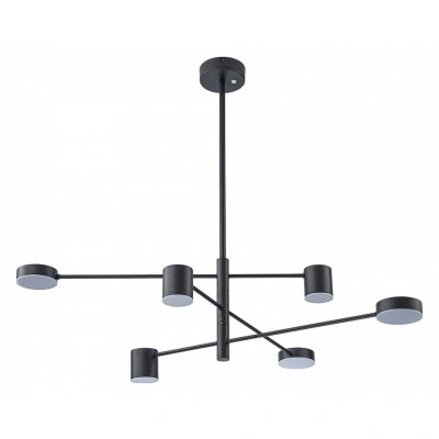 Люстра на штанге Arte Lamp Stanley A2476PL-40BK AR_A2476PL-40BK