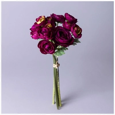 Букет искусственных цветов "ранункулюс" высота= 28см Lefard (287-525)