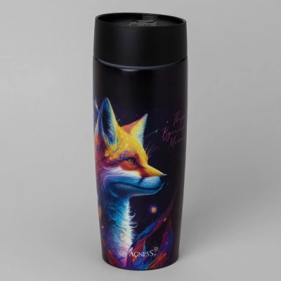 Термокружка agness лиса 36...