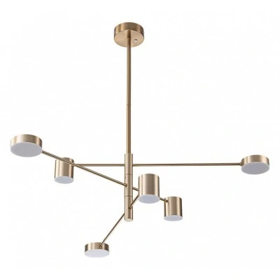 Люстра на штанге Arte Lamp Stanley A2476PL-40PB AR_A2476PL-40PB