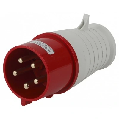 Вилка прямая 3P+PE+N Эра V-32-3P-PE-N-IP44 ER_B0032854
