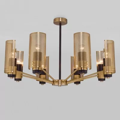 Люстра на штанге Eurosvet Grino 70139/8 латунь EV_a057941