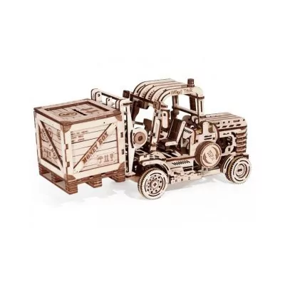 Механический 3D-пазл из дер...