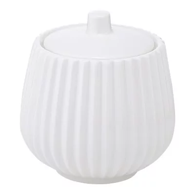 Сахарница белого цвета из к...