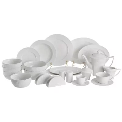 Сервиз чайно-столовый lefard "диаманд" на 12 пер. 101 пр. (359-322) 