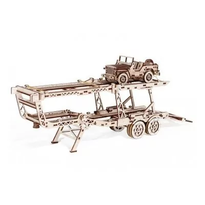 Механический 3D-пазл из дер...