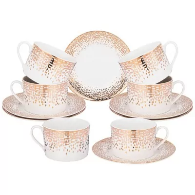 Чайный набор lefard "triumph" на 6 пер. 12 пр. 220 мл (435-025) 