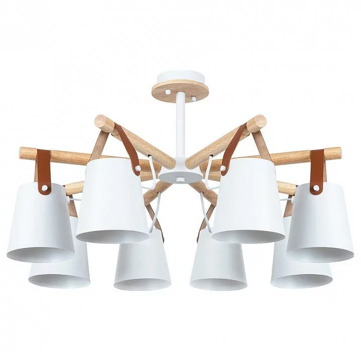 Фото Люстра на штанге Arte Lamp Thomas A7032PL-8WH AR_A7032PL-8WH - интернет-магазин МегаТерем в Москве