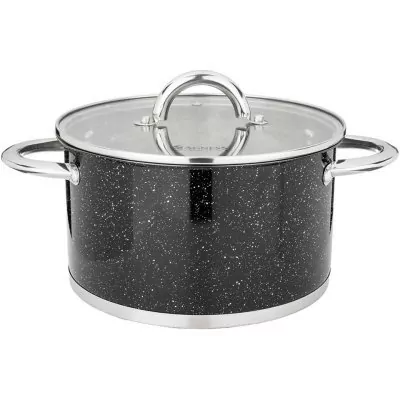 Кастрюля agness со стеклянн...